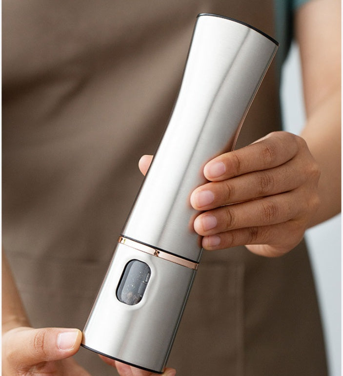 Electric Stainless Steel Pepper Salt Grinder