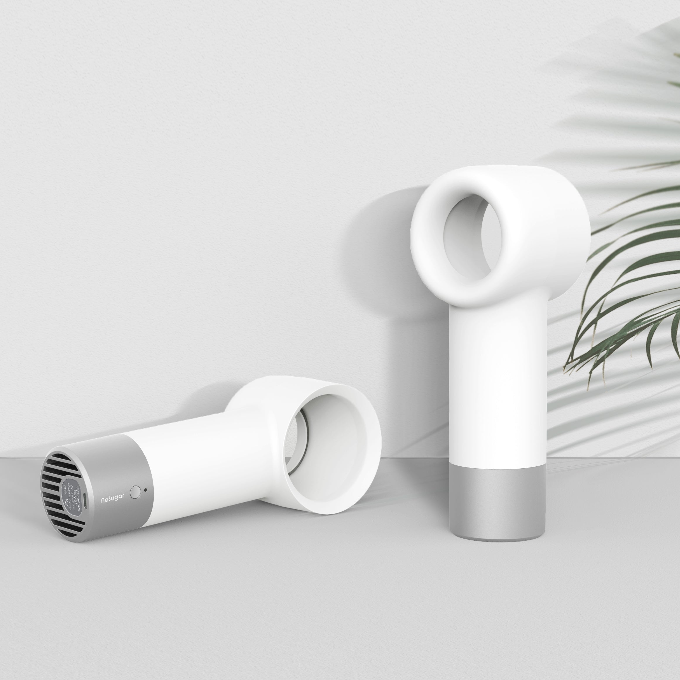 Portable mini bladeless fan safe handheld small fan