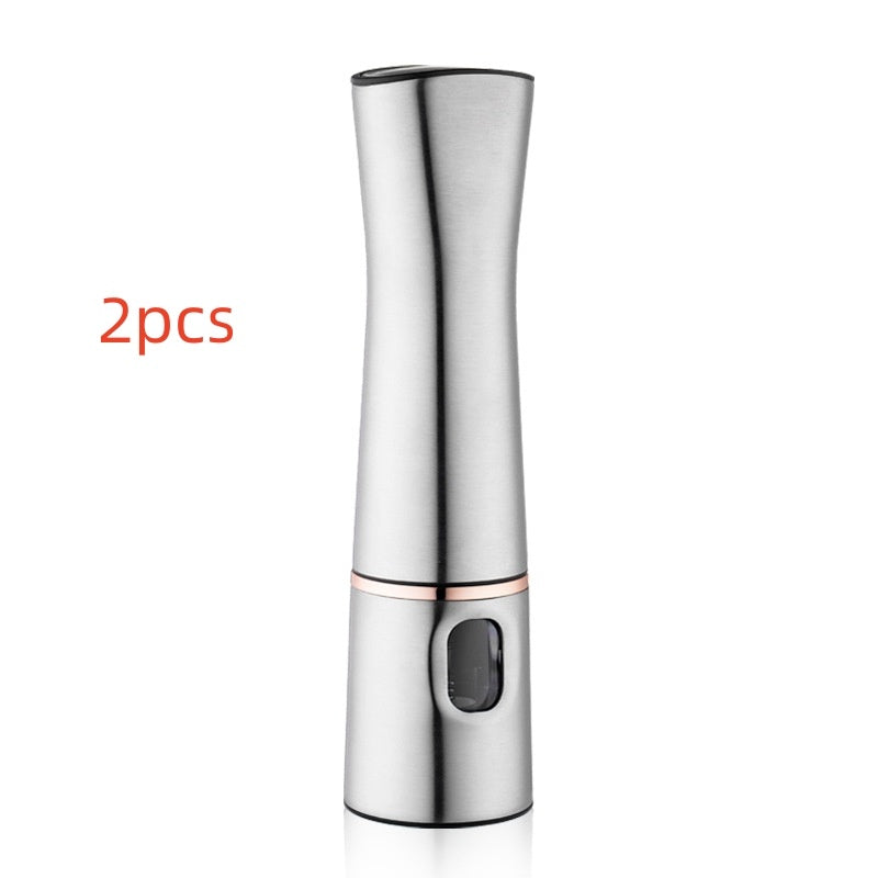 Electric Stainless Steel Pepper Salt Grinder